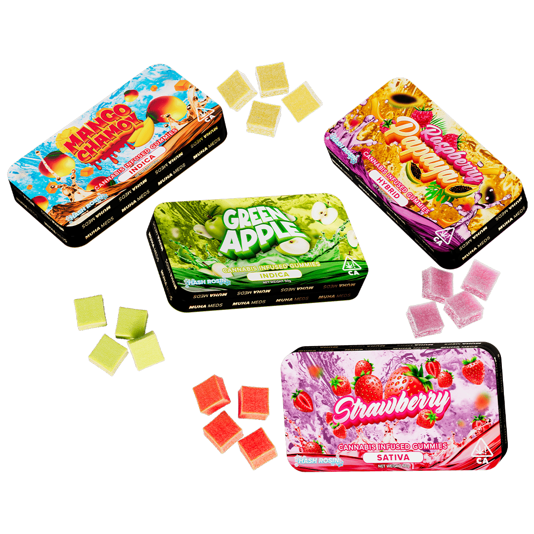 Hash Rosin Gummies - Premium Cannabis-Infused Edibles | Lab-Tested Potency