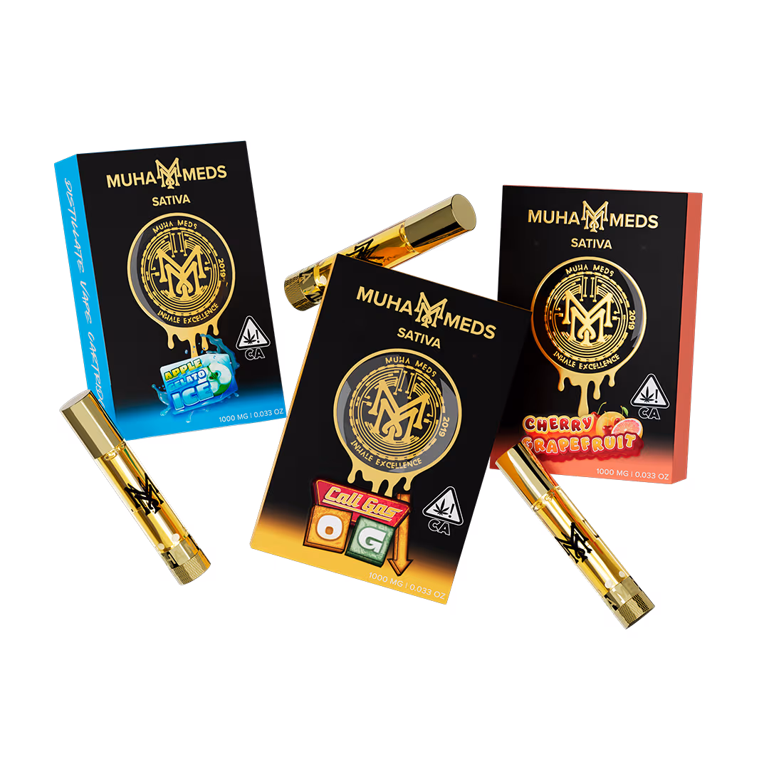 Muha Meds 1g distillate cartridge wholesale