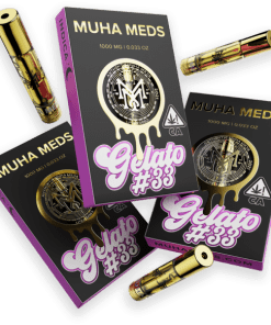 MUHA MEDS GELATO 33 Carts| INDICA