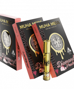 Muha Meds Diamond Peaches Carts