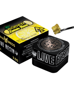 MUHA MEDS SUPER LEMON HAZE 3.5 GRAMS LIVE RESIN| SATIVA