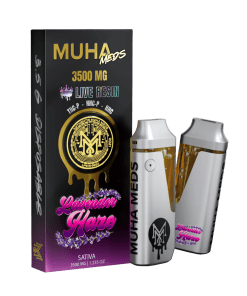MUHA MEDS LAVENDER HAZE 3500 MG DISPOSABLE| SATIVA