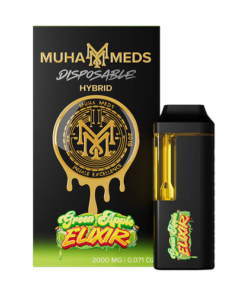 MUHA MEDS GREEN APPLE ELIXIR 2G DISPOSABLE