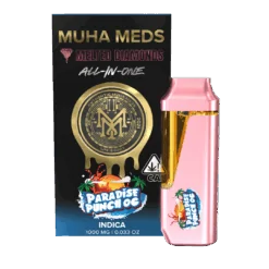 MUHA MEDS MELTED DIAMONDS 1000MG – PARADISE PUNCH OG (INDICA)