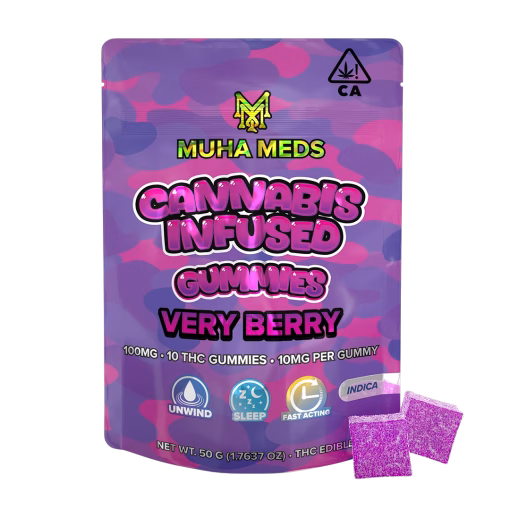 Muha Meds Infused Gummies | High Potency THC Edibles - Image 2